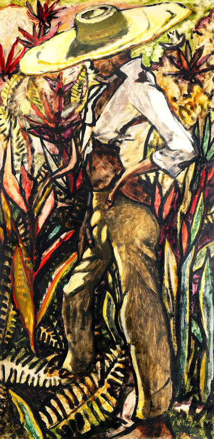 A Boy in the Rockery