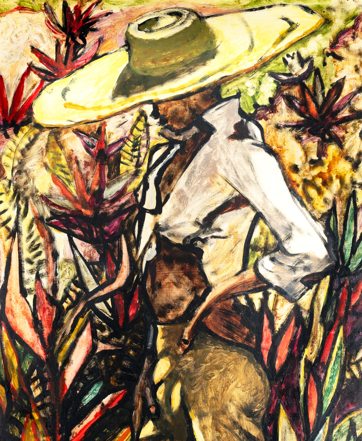 A Boy in the Rockery