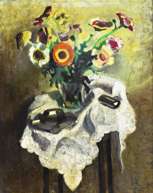 Still Life with Pink Flowers