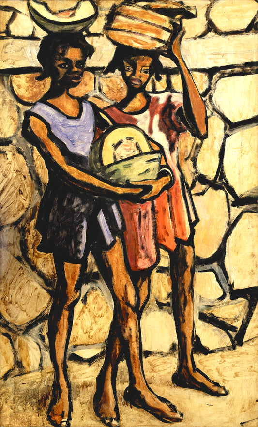 Girl with Pumpkin